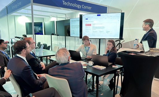 Technology Corner bei der EAES 25 Technology Corner bei der EAES 25