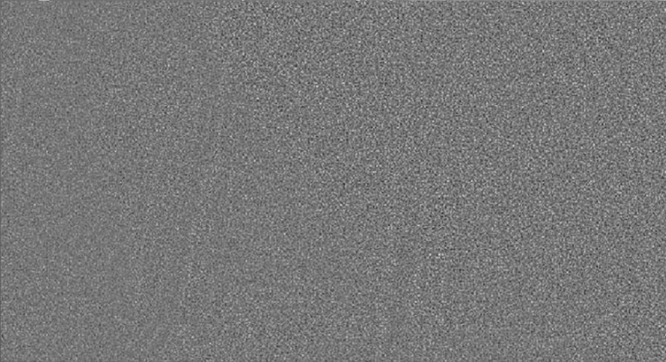 Noise image computed only from the noisy input image